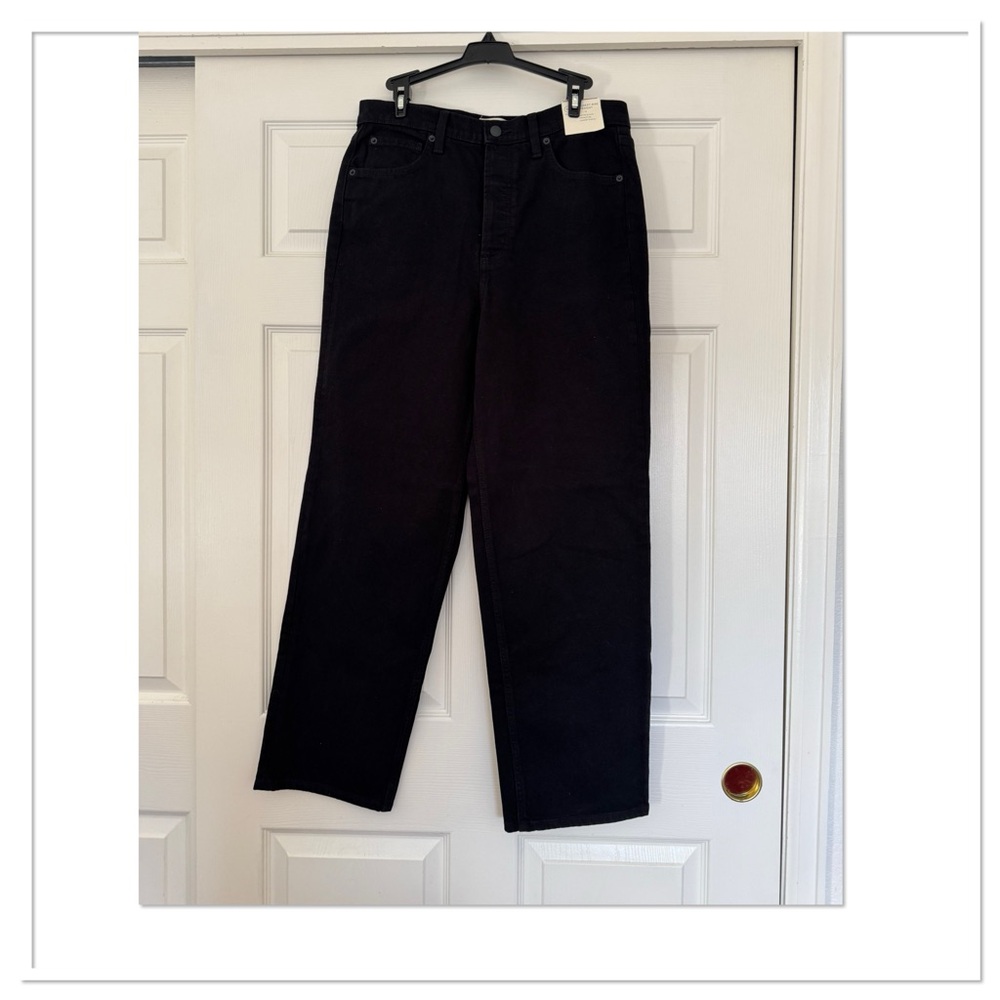 Women's High Rise Straight Jeans Universal Thread - Picture 2 of 4